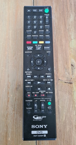 Sony rmt d258p dvd - sony, rmt-d258p