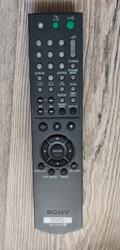 Sony rmt d142p dvd - dvd, tv