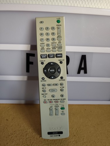Sony rmt d229p dvd - sony,